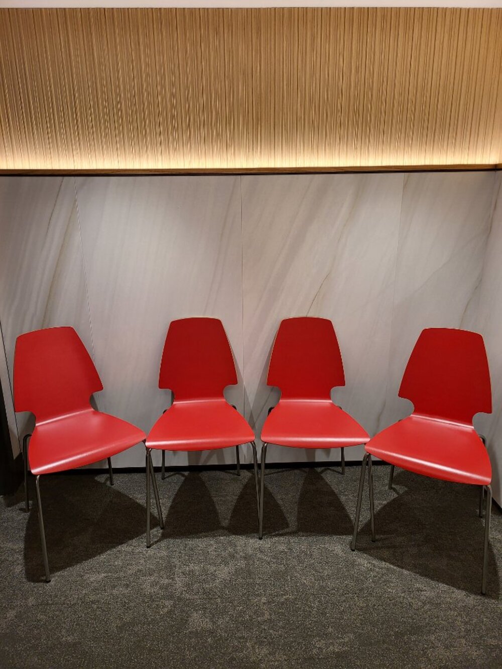 4 Red Chairs - Picture 10 of 13